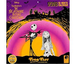 CALENDRIER 2026 L'ETRANGE NOEL DE MONSIEUR JACK - TIM BURTON - STUDIO - Henry Selick + offert un agenda de poche