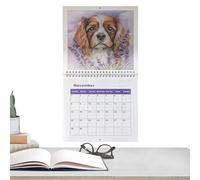 Calendrier 2026 pour le suivi des chiots de dessin animé - Calendrier familial 12, pour maison, école, mur, bureau, planification quotidienne et des fêtes