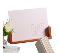 Calendrier 2027 À Fabriquer Vous-Même DIY 12 mois déco maison avec support | Calendrier Annuel De Bureau Pour maison école salon espace d'étude bibliothèque salle de alendrier horizontal