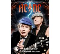 CALENDRIER 2027 AC/DC- METAL - HEAVY HARD ROCK - ACDC- MAXI FORMAT - FORMAT A3 + offert un agenda de poche 2027