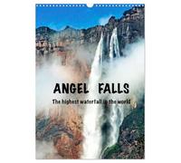 Calendrier 2027 · Angel Falls La plus haute chute d'eau du monde | SALTO ANGEL ou Chutes d'Ange une expérience inoubliable dans la jungle du… · DIN A3 portrait · CALVENDO Calendrier mural