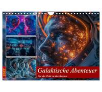Calendrier 2027 · Aventures galactiques | Découvrez chaque mois des images impressionnantes issues du monde de… · DIN A4 paysage · CALVENDO Calendrier mural