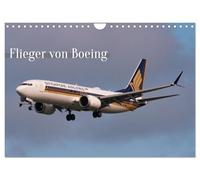 Calendrier 2027 · Avions Boeing | Un calendrier mensuel sur le thème des avions Boeing · DIN A4 paysage · CALVENDO Calendrier mural