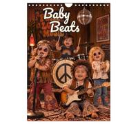 Calendrier 2027 · Baby Beats | Les petits héros de l'histoire de la musique · DIN A4 portrait · CALVENDO Calendrier mural