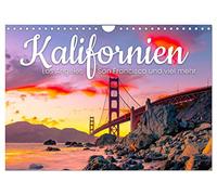 Calendrier 2027 · Californie - Los Angeles, San Francisco et bien d'autres | encore · Un voyage à travers l'État doré des États-Unis · DIN A4 paysage · CALVENDO Calendrier mural