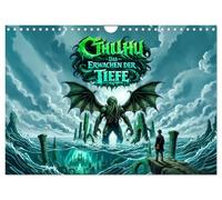 Calendrier 2027 · Cthulhu - Das Erwachen der Tiefe | Eine düstere Reise in die Welt von Cthulhu und Innsmouth · DIN A4 paysage · CALVENDO Calendrier mural