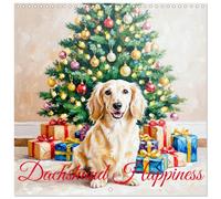Calendrier 2027 · Dachshund Happiness | Masterpiece Moments · 30 × 30 cm carré · CALVENDO Calendrier mural