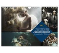 Calendrier 2027 · ENTRE DEUX MONDES - visions fantastiques | Un voyage à travers des univers visuels mystérieux, entre l'homme, l'animal, le… · DIN A4 paysage · CALVENDO Calendrier mural