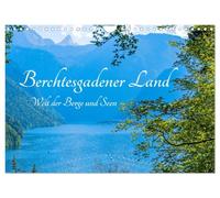 Calendrier 2027 · French Version · Berchtesgadener Land - Un monde de | montagnes et de lacs · Des paysages de montagne à couper le souffle et des lacs… · DIN A4 paysage · CALVENDO Calendrier mural