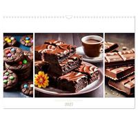 Calendrier 2027 · French Version · Chocolat 2027. Impressions sensuelles | Le plaisir à l'état pur pour tous les chocoholics : 12 impressions sensuelles… · DIN A3 paysage · CALVENDO Calendrier mural