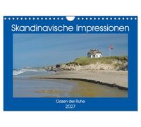 Calendrier 2027 · French Version · Impressions scandinaves | des oasis de calme · Des images d'ambiance calmes de Scandinavie qui invitent à… · DIN A4 paysage · CALVENDO Calendrier mural