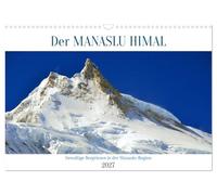 Calendrier 2027 · French Version · MANASLU HIMAL immenses géants de | montagne · Images de montagnes grandioses dans la région unique de l'Himalaya… · DIN A3 paysage · CALVENDO Calendrier mural