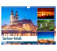Calendrier 2027 · French Version · Saxe-Anhalt - Mon pays aux multiples | facettes · Les plus belles vues du Land de Saxe-Anhalt · DIN A4 paysage · CALVENDO Calendrier mural