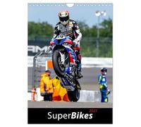 Calendrier 2027 · French Version · SuperBikes | Des scènes de course spectaculaires dans la catégorie reine des motos de sport… · DIN A4 portrait · CALVENDO Calendrier mural