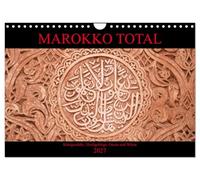 Calendrier 2027 · French Version · Total Maroc | Le Maroc aux multiples facettes, les villes impériales, la haute montagne, les… · DIN A4 paysage · CALVENDO Calendrier mural