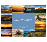 Calendrier 2027 · Indonésie - Les îles paradisiaques de Flores et Komodo | Paysages et nature de Flores et Komodo, paradis insulaires indonésiens · DIN A4 paysage · CALVENDO Calendrier mural