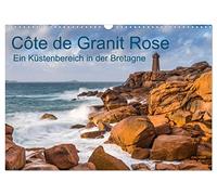 Calendrier 2027 · La Côte de Granit Rose - Une région côtière en Bretagne | Un paysage côtier aussi fascinant qu'unique dans le nord de la Bretagne · DIN A3 paysage · CALVENDO Calendrier mural