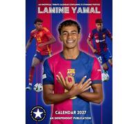 CALENDRIER 2027 LAMINE YAMAL - FOOTBALL - MAXI FORMAT - FORMAT A3 + offert un agenda de poche 2027