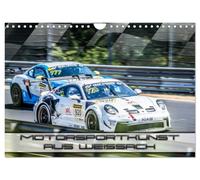 Calendrier 2027 · L'art du sport automobile à Weissach | Un calendrier pour tous les fans de Porsche Motorsport · DIN A4 paysage · CALVENDO Calendrier mural