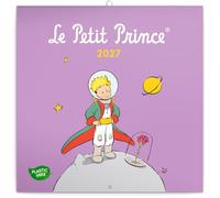 Calendrier 2027 Le Petit Prince St Exupéry format 30x60cm ouvert (ps) + offert un agenda de poche
