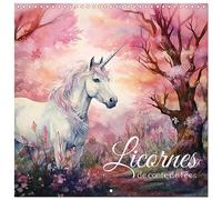 Calendrier 2027 · Licornes de conte de fées | De magnifiques aquarelles d'êtres enchanteurs · 30 × 30 cm carré · CALVENDO Calendrier mural