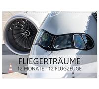 Calendrier 2027 · Rêves d'aviation : 12 mois, 12 avions | Rêves aéronautiques de · DIN A3 paysage · CALVENDO Calendrier mural