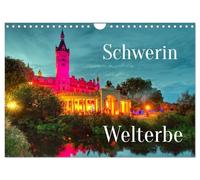 Calendrier 2027 · Schwerin - Patrimoine mondial | Depuis le 27 juillet, l'ensemble résidentiel de Schwerin figure sur la liste du… · DIN A4 paysage · CALVENDO Calendrier mural