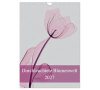 Calendrier 2027 · Un univers floral illuminé, 2027 | Le calendrier floral , un peu spécial · DIN A4 portrait · CALVENDO Calendrier mural