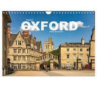Calendrier 2027 · US Version · Angleterre - Oxford | La merveilleuse ville universitaire d'Oxford, en Angleterre, célèbre dans le… · DIN A4 paysage · CALVENDO Calendrier mural