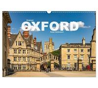 Calendrier 2027 · US Version · Angleterre - Oxford | La merveilleuse ville universitaire d'Oxford, en Angleterre, célèbre dans le… · DIN A3 paysage · CALVENDO Calendrier mural