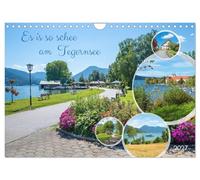 Calendrier 2027 · US Version · C'est tellement beau au lac de Tegernsee | Impressions autour du lac de Tegernsee · DIN A4 paysage · CALVENDO Calendrier mural