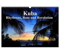Calendrier 2027 · US Version · Cuba : rythme, rhum et révolution | Flânez dans le Cuba colonial · DIN A3 paysage · CALVENDO Calendrier mural