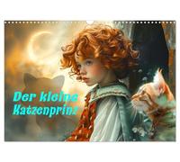 Calendrier 2027 · US Version · Le petit prince chat | Rejoignez Léon, le courageux prince-chat, qui part vaillamment à l'aventure… · DIN A3 paysage · CALVENDO Calendrier mural