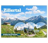 Calendrier 2027 · US Version · Zillertal - Une idylle montagnarde autour de | Mayrhofen 2027 · Impressions des montagnes du Zillertal près de Mayrhofen · DIN A3 paysage · CALVENDO Calendrier mural