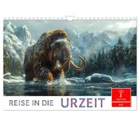 Calendrier 2027 · Voyage dans la préhistoire | Un voyage dans le temps à la découverte du passé du monde animal · DIN A4 paysage · CALVENDO Calendrier mural