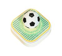 Calendrier 3D 2026 | Décoration de table en forme de football - Bloc-notes en papier sculpté | Pour bureau, maison, école, salle de réunion, anniversaire, enseignants, étudiants, chevet