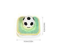 Calendrier 3D 2026 - Sculpture En Papier En Forme De Football, Bloc-notes Décoratif, Ornement De Bureau De Football, Montre | Calendrier Pour Fans, Amateurs De Sport, Anniversaires,