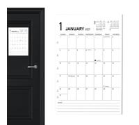 Calendrier Aimanté pour Frigo Planificateur 18 Mois de Jan 2027 à Juin 2028 | Calendrier Magnétique de Frigo pour École Salle de ortoir Université Appartement Cuisine Bureau à