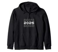 Calendrier annuel 2024 2025 2026 Anniversaire Design Clair Sweat à Capuche