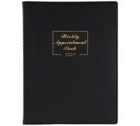 Calendrier annuel 2027, couleur noire, planificateur annuel