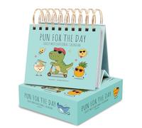 Calendrier Bureau Motivation Punnys 2026 | Calendriers Bureau A Pun A Day 2026 | Calendrier Quotidien Détachable Avec Blagues Du Jour Et Citations Inspirantes | Citations De Motivation Pour La Famille
