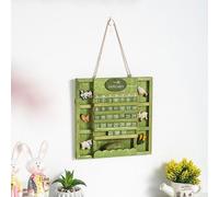 Calendrier D'art Mural Créatif Avec Trou Décoratif Pour Femmes Et Hommes, Cadeau De Pendaison De Crémaillère