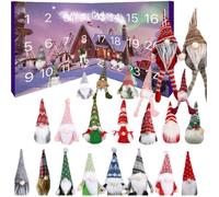 Calendrier De Avent Gnome De Noël 2024,Calendrier De Avent De Poupée Gnome Avec 24 Figurines De Gnome,Calendrier De Compte À