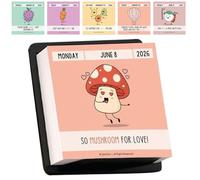 Calendrier De Bureau 2026 - Comprend 365 Citations Humoristiques Et Inspirantes,Cartes De Papier Humoristiques Pour Femmes Papa Enseignant Appartement Lieu