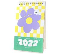 Calendrier De Bureau À Damier 2022 - Écologique, Élégant, Parfait Pour Les Notes Et Les Rendez-Vous, Augmentez La Productivité !
