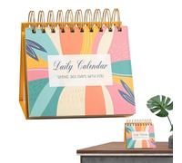 Calendrier de bureau motivant : support d'affirmation quotidienne, affichage de citations inspirantes | Décoration esthétique du bureau à domicile pour amis, famille et collègues avec messages Edi