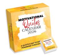 Calendrier de bureau quotidien 2026 avec citation inspirante pour femme - Cadeau de fête des mères, cadeau d'anniversaire pour maman, calendrier de bureau positif - avec support et dates britanniques
