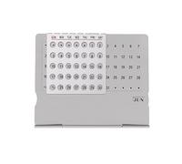 Calendrier de bureau réglable super unique - Fournitures de bureau - Combiné - Calendrier mensuel
