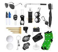 Calendrier de compte à rebours de golf 24 jours - Accessoires de golf de | Ensemble d'outils d'entraînement et cadeaux de fête pour golfeur, ami fier, place, compétition, club, réunion de famille
