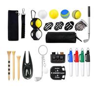 Calendrier de Compte à Rebours Golf 24 Jours avec Accessoires Golf Noël | Outils d'Entraînement Accessoires Fête Pour Club Practice Terrain Parcours Compétition Réunions